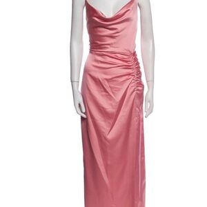 MILLY Lilliana Slip Rose Gold Dress